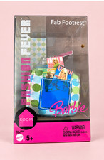 2005 Barbie Fashion Fever Room Fab Footrest J0666 NRFB Y2K Accessories picture