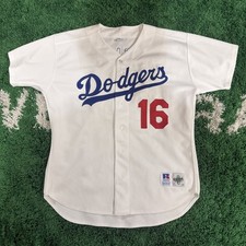 Vintage Authentic Russell Diamond Los Angeles Dodgers Hideo Nomo 16 Jersey 48 XL picture