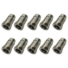8010-4 10 Pack Male Hydraulic Coupler 1/2