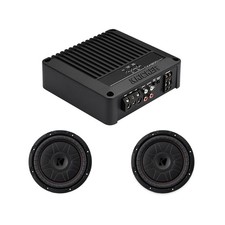 Kicker 53CXA9001 Amplifier & Two 52CVT104 10