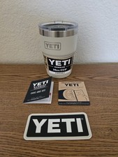 YETI Rambler 16 oz Stackable Cup Cape Taupe Hard to Find Color Ships Fast picture