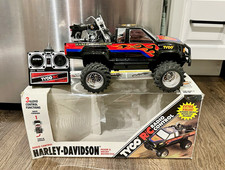 Vintage TYCO RC Harley-Davidson Pickup Truck w/ Remote & Box No. 2439 Tested  picture