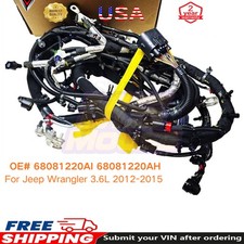 Engine Wiring Harness For 2012-2015 Jeep Wrangler JK 3.6L 68081220AI 68081220AH picture