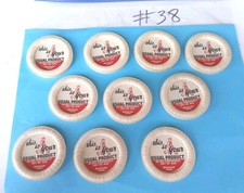 (10) 1950s(?) Rare Milk Cap Bottle Seals picture