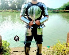 Medieval Knight Full Body Armor Set | Handmade Polished Steel Suit | LARP, Reena picture