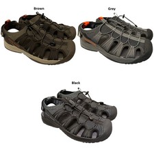Eddie Bauer Men's Lightweight & Bungee Laced Cedar Water Sandal picture