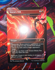 MTG SLD Storm's Will #1744 NF NM/M picture