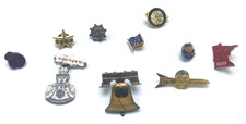 Vintage VFW Service Pins Recruiter Commemorative Rare Veterans Foreign Wars JK1 picture