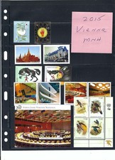 2015 United Nations Year Set - Vienna Office - MNH picture