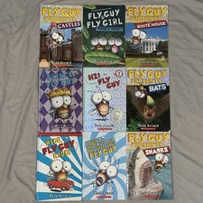 Fly Guy Book Lot of 9 - Tedd Arnold picture