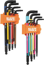 Klein Tools BLS18 SAE and Metric Hex Key Wrench Set, 18-Piece picture