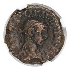 Roman Provincial Egypt Alexandria AD 286-310 BI Tetradrachm Maximian NGC Ch VF picture