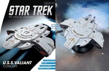 Eaglemoss Star Trek Online USS VALIANT NCC-6089 Defiant Concept  RARE picture