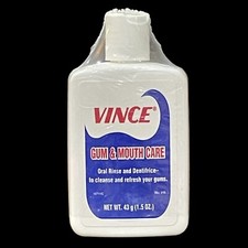 Vince Gum & Mouth Care Oral POWDER Rinse Dentifrice Lee Pharmaceuticals Sealed picture