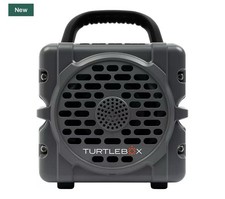Turtlebox Cub Loud Outdoor Audio Portable Waterproof Speaker New in Box GRAY picture