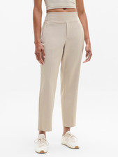 Athleta Endless Highrise Pant Sz 2 Abalone Tan NWOT picture