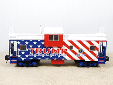 MTH 20-91837 Donald J. Trump Extended Vision Caboose picture