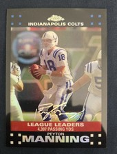 2007 Topps Chrome Peyton Manning Refractor TC96 picture