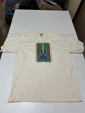 Vintage Festival International de Louisiane Shirt XL Tan Lafayette Louisiana 90s picture