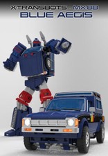 IN STOCK NEW X-Transbots MX-8T G1 Aegis TERRAEGIS Trailbreaker Blue version picture