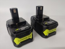 Lot of 2 6.0AH for Ryobi 18V Lithium Battery P102 P103 P105 P107 P108 P109 picture