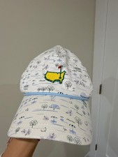 Masters Tournament American Needle Rope Hat All Over Print White picture