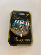 2026 DISNEY ARTIST COLLECTION PIN  JUNGLE CRUISE GOOFY & MAX LE4000 picture
