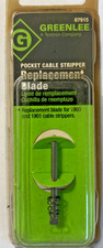 Greenlee 07915 Replacement Blades for 1900 and 1901 Cable Stripping Tool picture