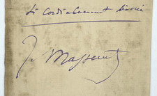 Jules Massenet Handwritten Signed Letter – French Composer JSA LOA (Purple Ink) picture