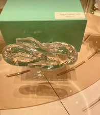 Tiffany & Co Aria Crystal Snake Figurine Limited Edition 642/750 Boxed Paperweig picture