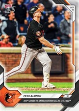 Pete Alonso 300th Career HR Topps NOW Presale Read Orioles New York Mets picture