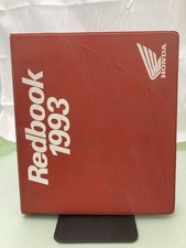 Honda Redbook Motorcycle & ATV Dealer Model Guide w/ Spec Sheets 1993 Genuine picture