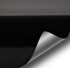 VViViD Black High Gloss Realistic Paint-Like Microfinish Vinyl Wrap Roll XPO ... picture
