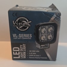 Vision X 4 LED Square Work Light 12 W 40° Flood Beam picture