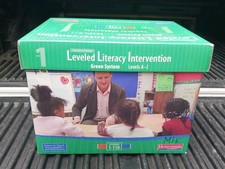 Leveled Literacy Intervention Green System Box 1 Levels A-J Lessons 1-110 picture