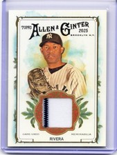 2025 Topps Allen & Ginter Relics Mariano Rivera #AGR-MRI HOF picture