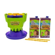 Ultimate Bubble Mania Machine Rechargeable LED Light Up Toy Party w/ 2L Solution picture
