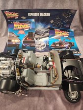 Eaglemoss/Fanhome 1/8 Back To The Future Delorean Eaglemoss Issue 1-20? READ picture