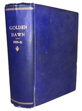 1929-1931, 1st Ed, THE GOLDEN DAWN, SPIRITUALISM PERIODICAL, VOL 1 & 2, OCCULT picture
