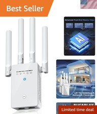 2026 Wireless Extender with Security Features - 6X Faster, Covers 15,588 Sq Ft picture
