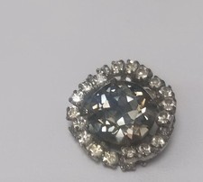 Gorgeous Vintage Rhinestone Button picture