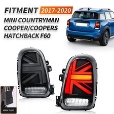 Tail Lights For 2017-2020 MINI Cooper Countryman F60 Union Jack Smoked LED Lamps picture