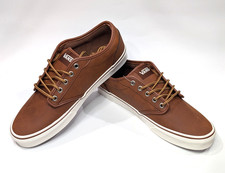 Vans Atwood Brown/Mashmallow Leather Men's Sneakers - Assorted Sizes NWB picture