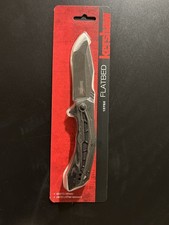 Kershaw Flatbed Linerlock A/O Folding Knife Black KS1376 picture