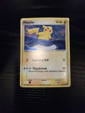 Pokemon Card POP Series 5 Pikachu 12/17 Holo HOLO BLEED Corrected Back DMG picture