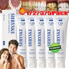 1-5Pack Shryske Toothpaste Whitening, Shryske Toothpaste for Yellow Teeth picture