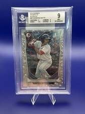 2014 Bowman Mookie Betts 1st Prospect Silver Ice Rookie RC #BP109 BGS 9 picture
