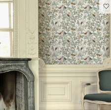Soicher Marin Yuki Osada Morning Glory Butterflies Cream Wallpaper WYK23076-$295 picture