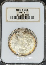 1885-O Morgan Dollar MS64 NGC (#PA314461028) picture