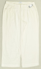 Lane Bryant Signature Fit Mid-Rise Wide Leg Flex Magic Waistband Pants Cream picture